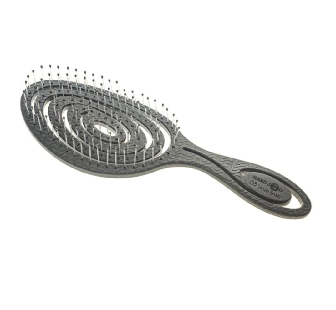Head Jog Straw Brush