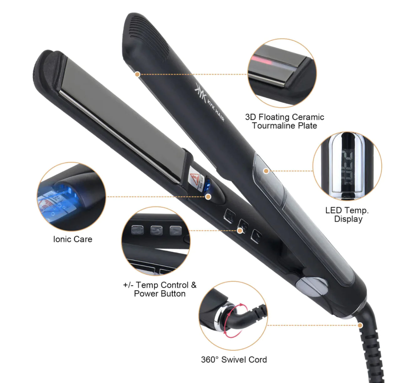 KYK Infrared Straightener